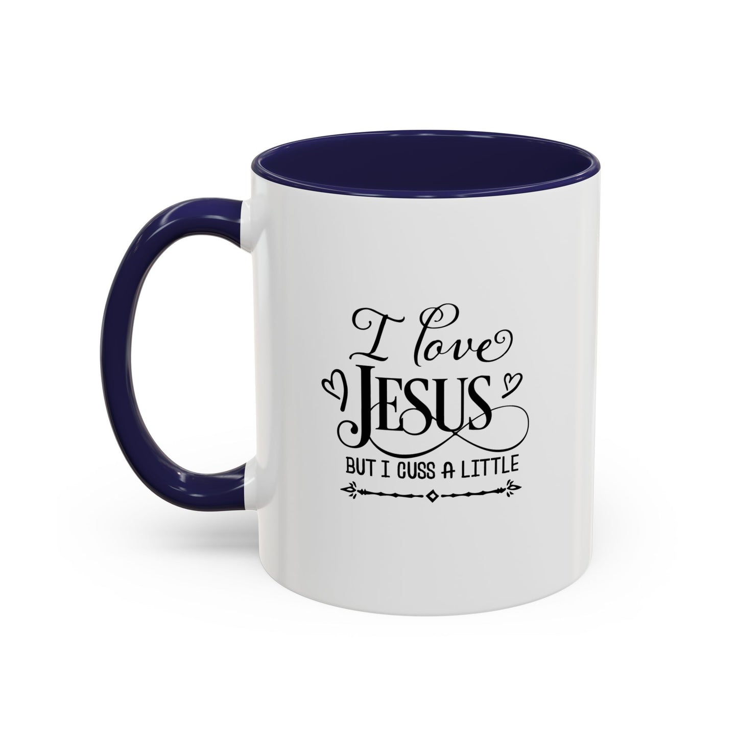 I Love Jesus Coffee Mug (11, 15oz)