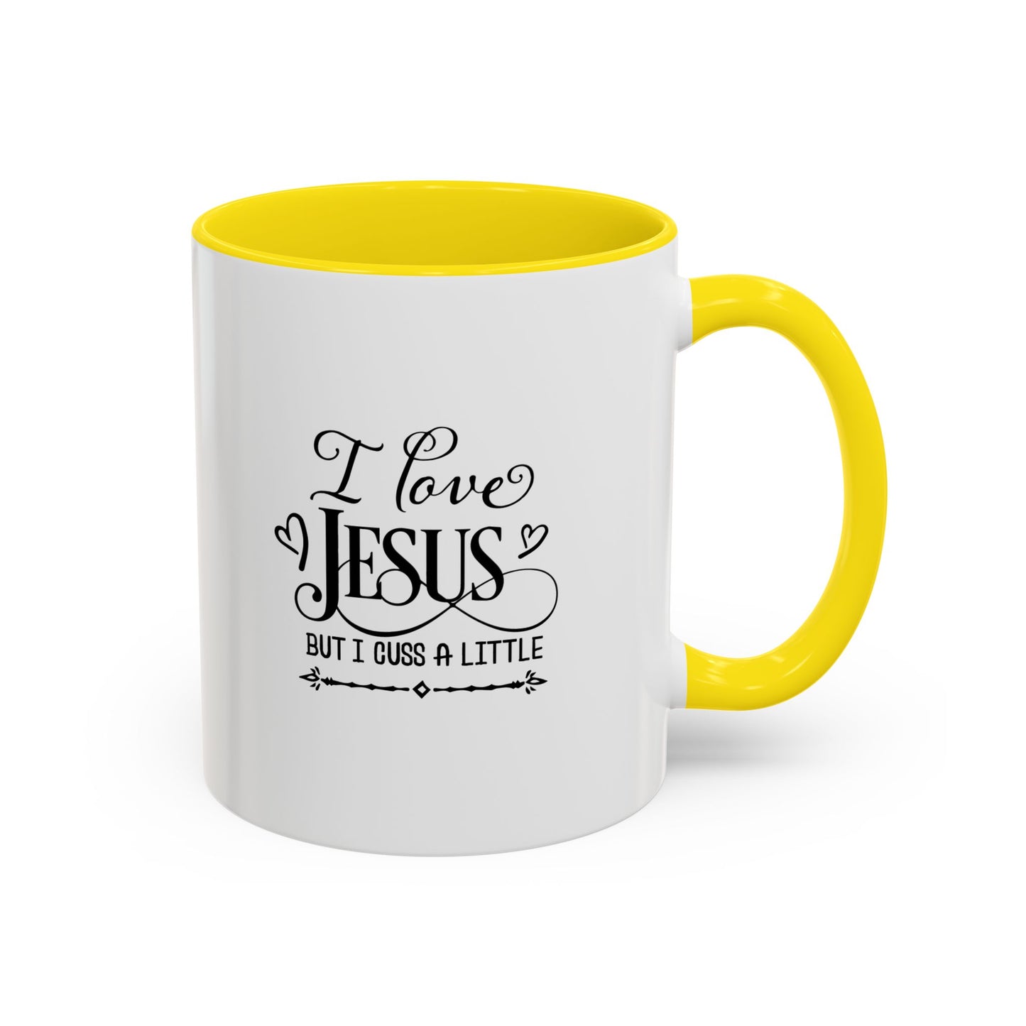 I Love Jesus Coffee Mug (11, 15oz)