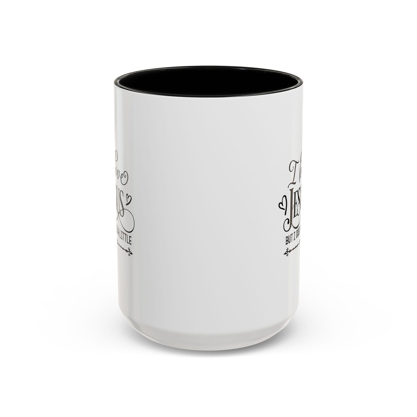 I Love Jesus Coffee Mug (11, 15oz)