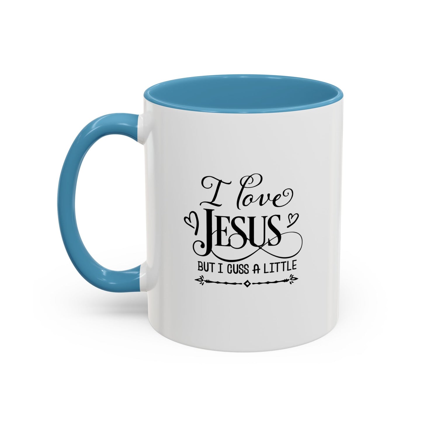 I Love Jesus Coffee Mug (11, 15oz)