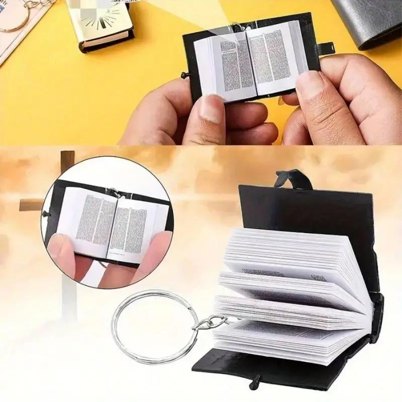 Mini Holy Bible Keychain