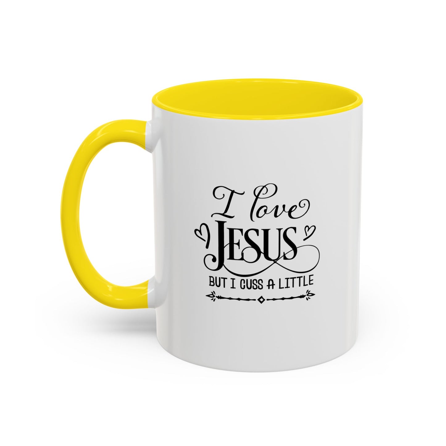 I Love Jesus Coffee Mug (11, 15oz)