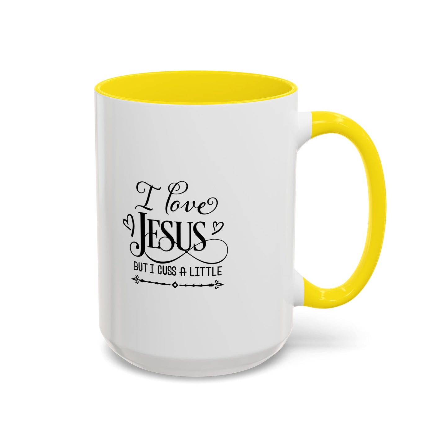 I Love Jesus Coffee Mug (11, 15oz)