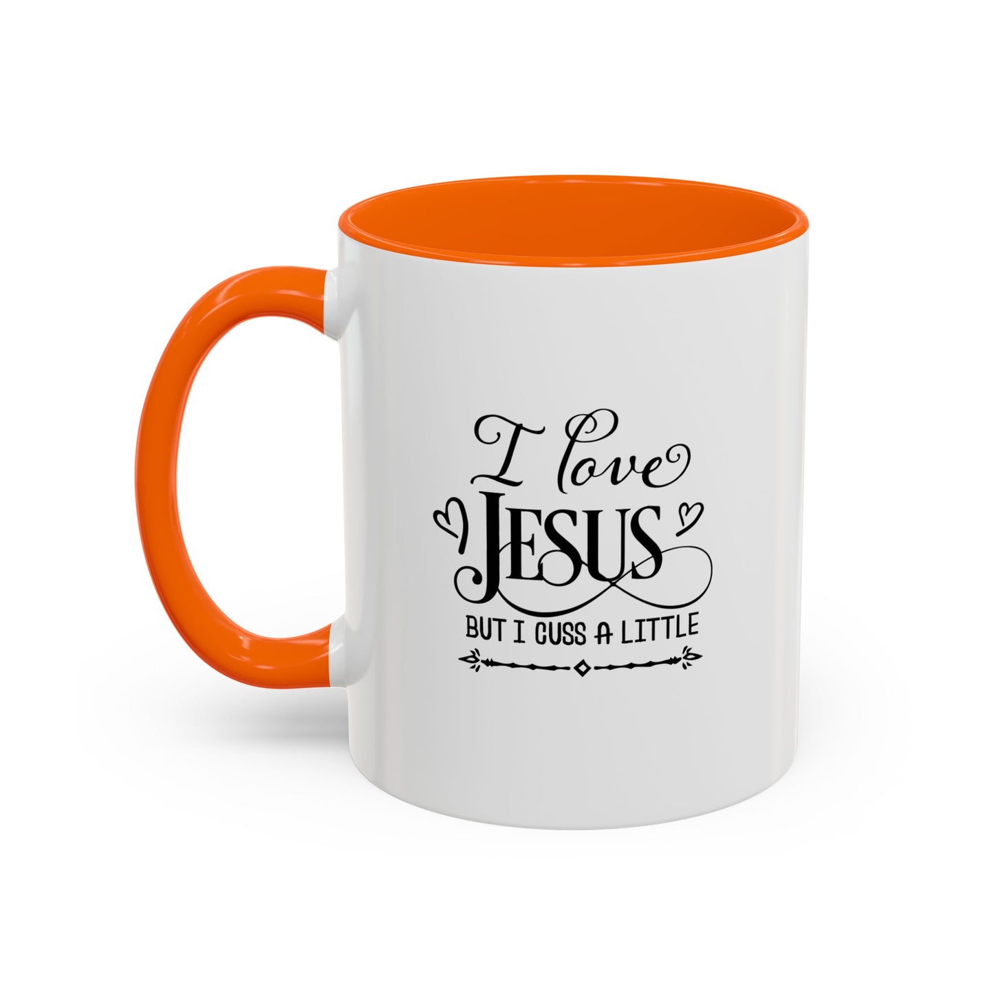 I Love Jesus Coffee Mug (11, 15oz)