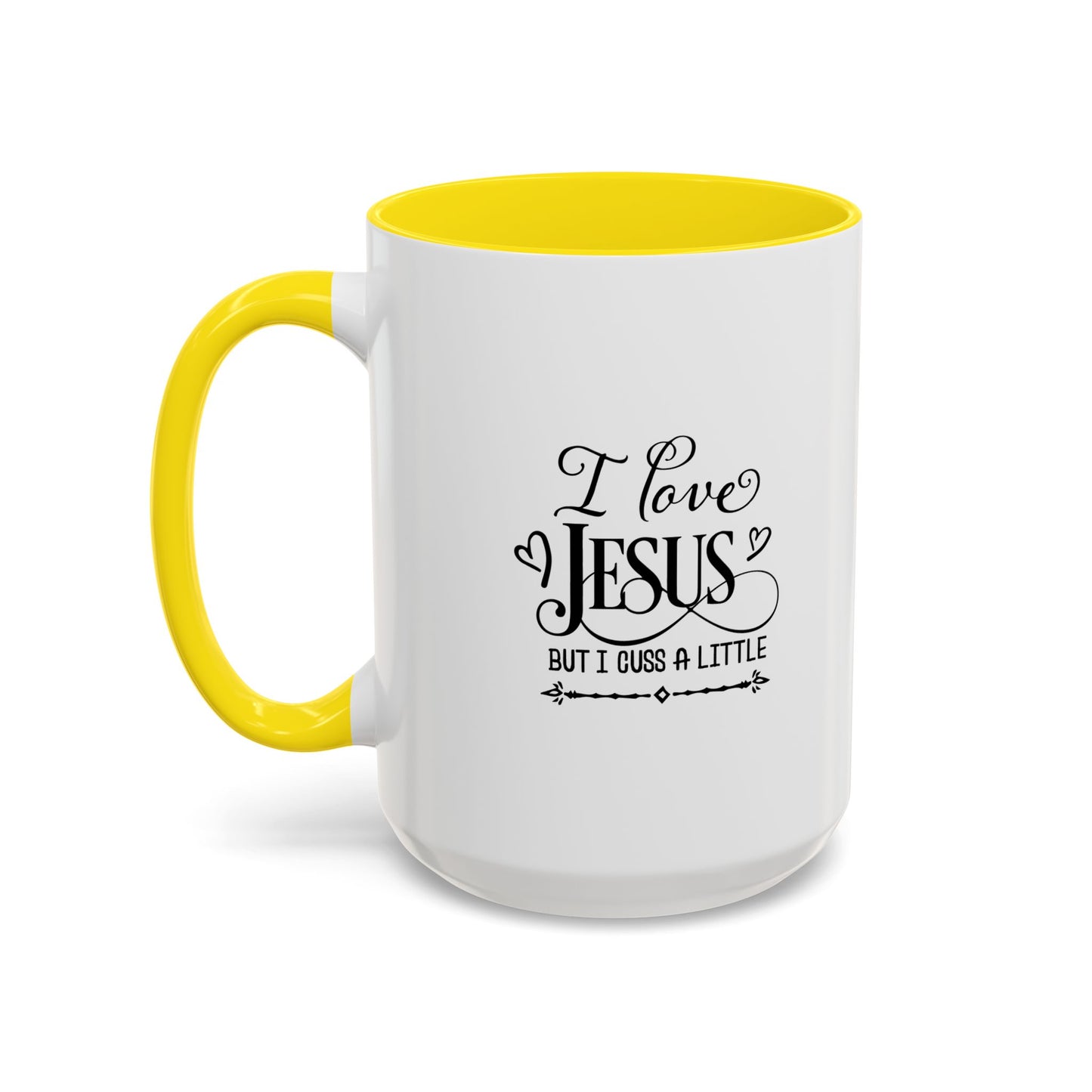 I Love Jesus Coffee Mug (11, 15oz)