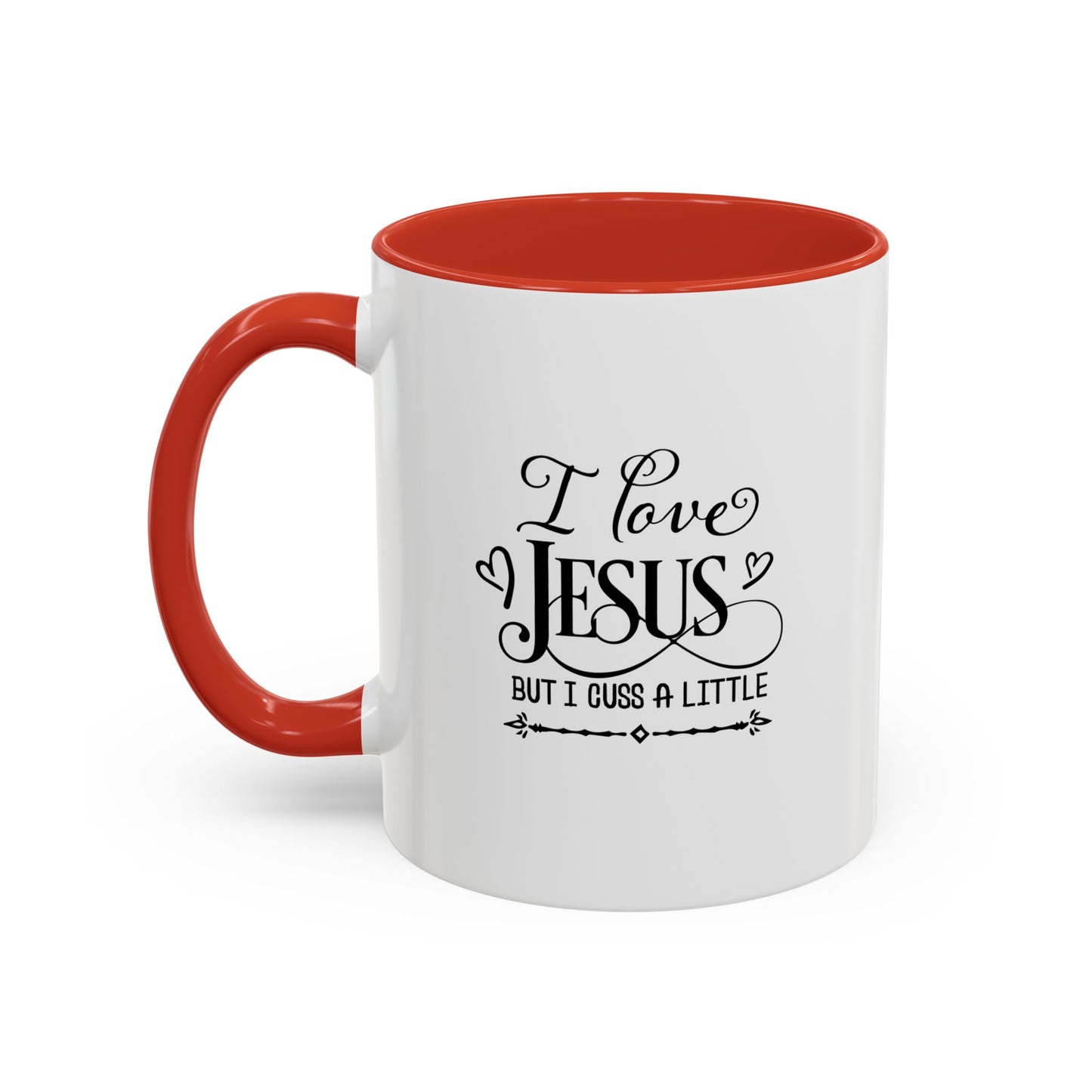 I Love Jesus Coffee Mug (11, 15oz)