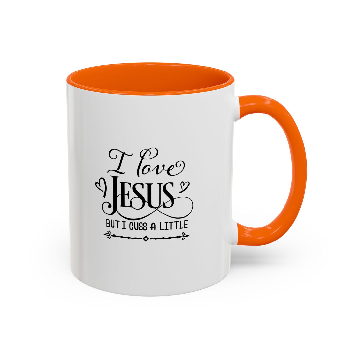 I Love Jesus Coffee Mug (11, 15oz)