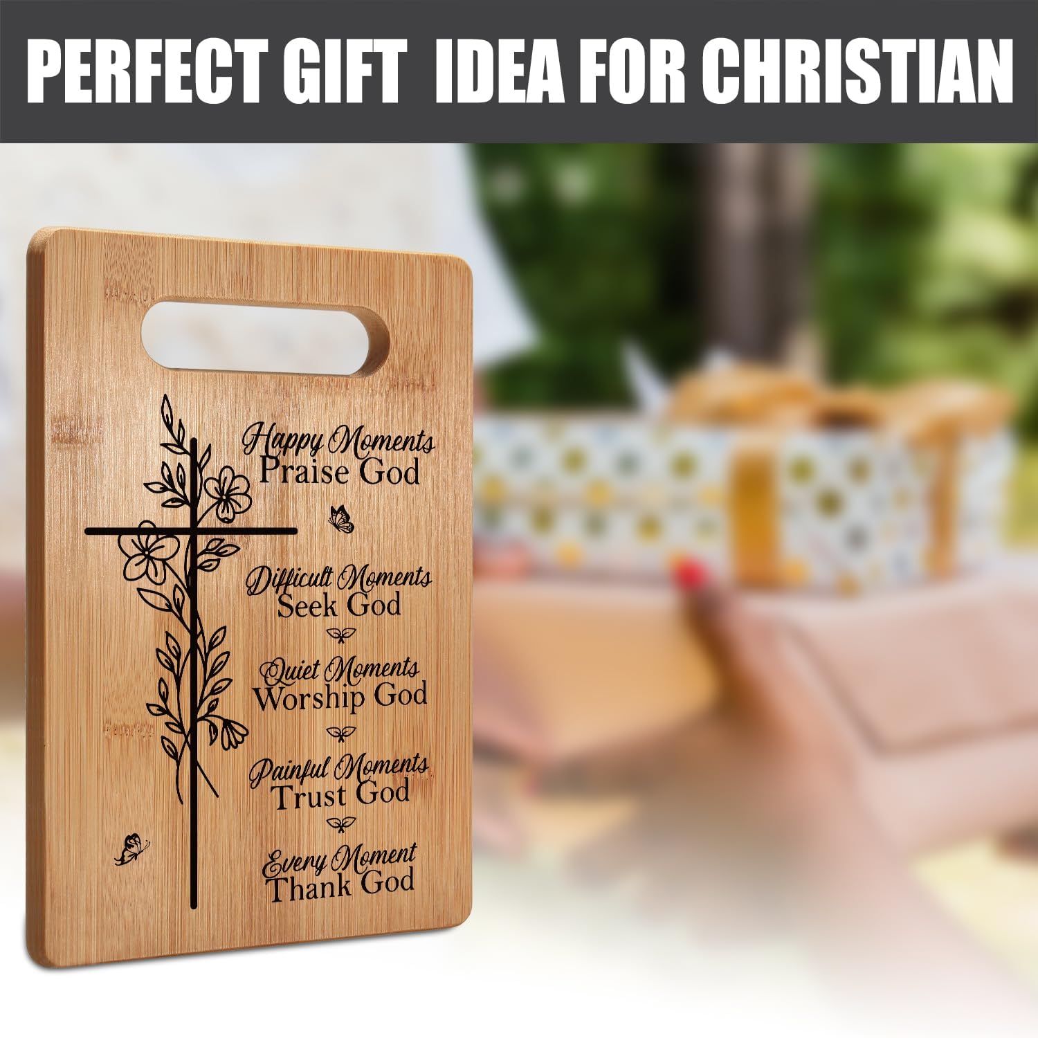 Christian Themed Cutting Board 