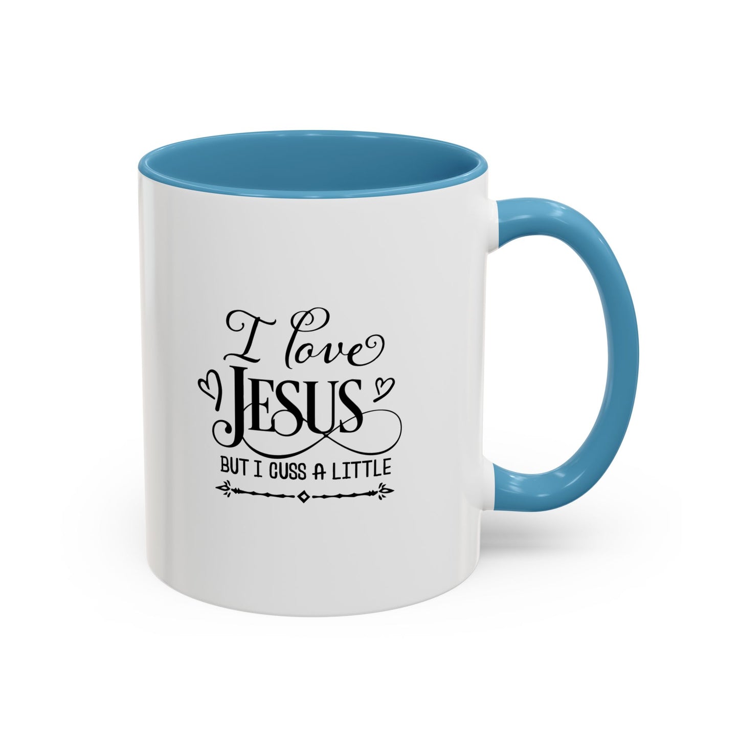 I Love Jesus Coffee Mug (11, 15oz)