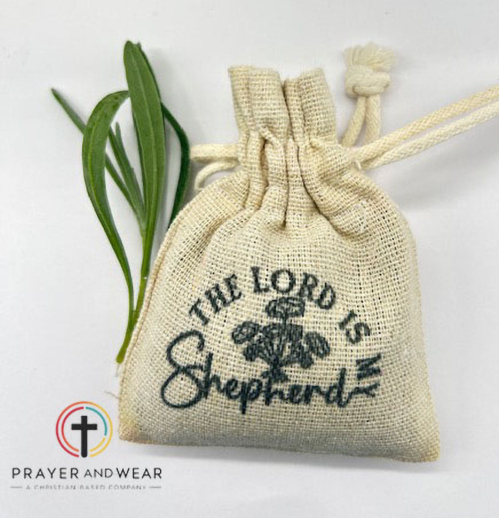 Organic Lavender Bags x 3 with Christian Quotes